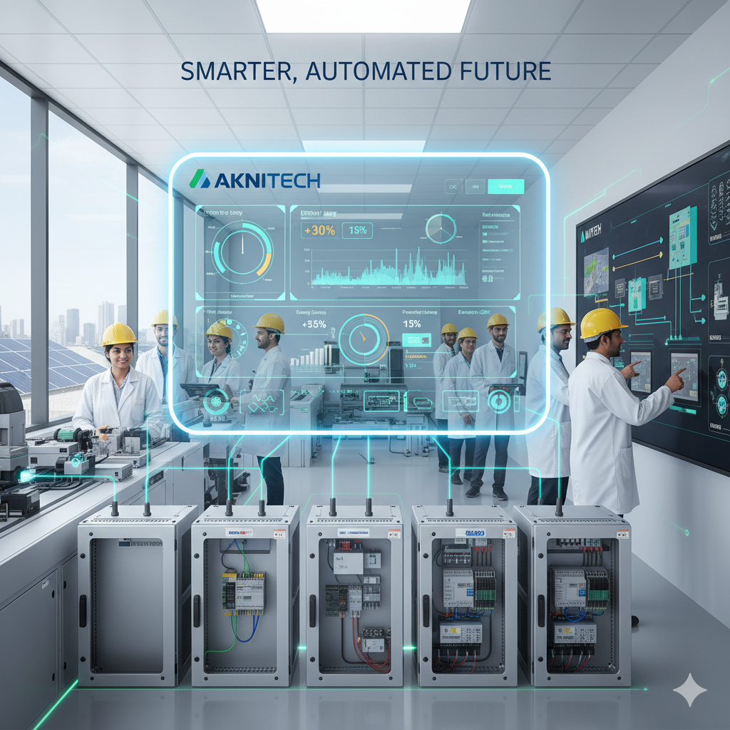 IoT and SCADA Integration in Industrial Automation – AKNITech India