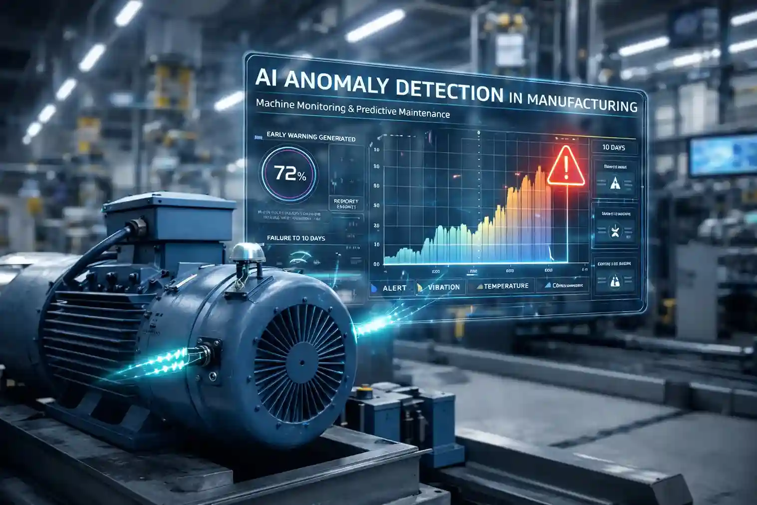 AI anomaly detection in manufacturing
