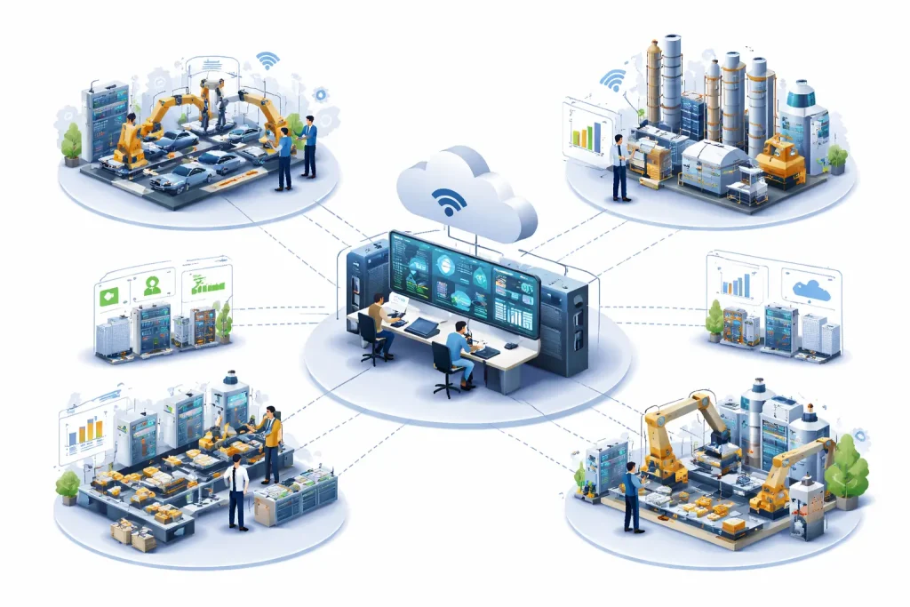 Multi-plant MIS system