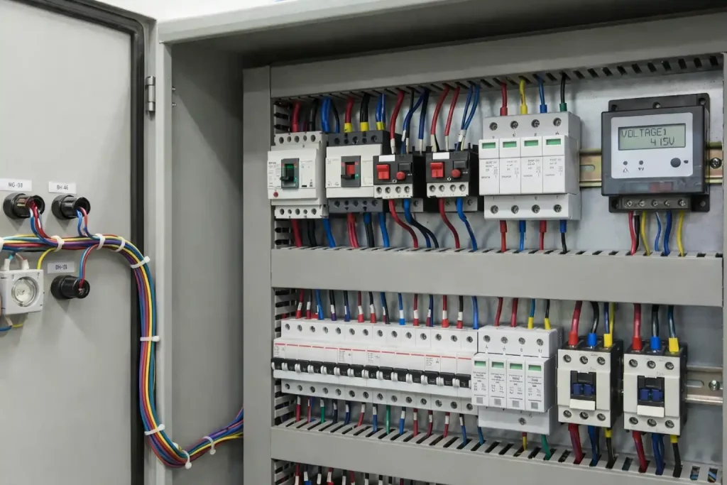 Protection devices used inside MCC panels