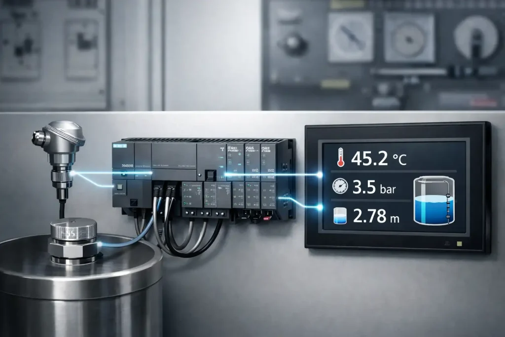 analog scaling in plc