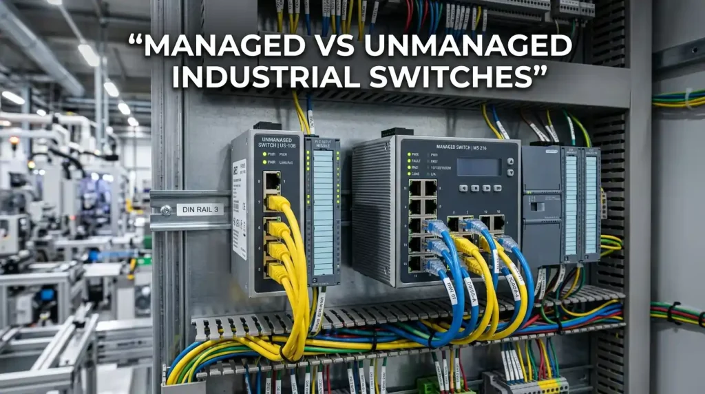 Managed vs Unmanaged Industrial Switches
