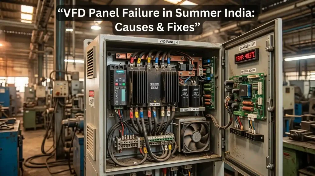 VFD Panel Failure in Summer India Causes & Fixes